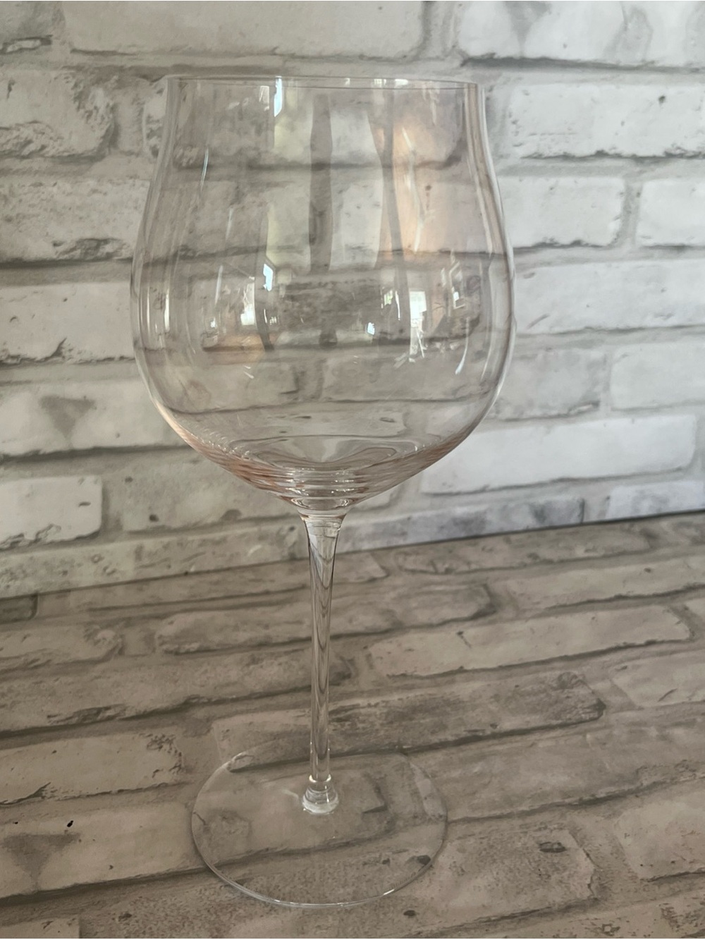Williams Sonoma Clear Crystal Wine Glass